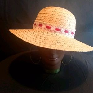 Max Grey Straw Summer Hat